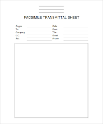 15 Generic Fax Cover Sheet Pdf Sample Paystub