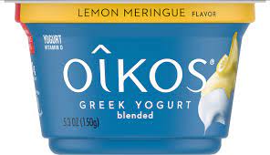oikos yogurt greek lemon meringue