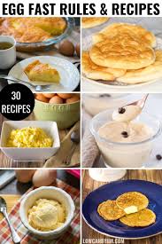 keto egg fast t plan 30 recipes and