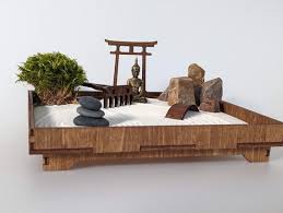 Zen Garden With Sustainably Produced