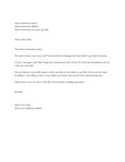 pre foreclosure letter template