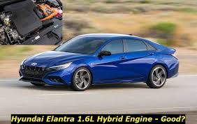 2023 Hyundai Elantra 1 6l Hybrid Engine