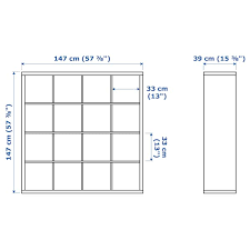 Meuble cube ikea 4 cases. Kallax Etagere Blanc 147x147 Cm Ikea