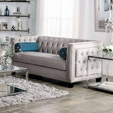 Regis Grey Sofa From Armen Living