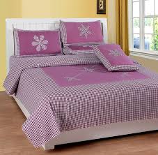 Double Bedsheet With Two Pillow Covers