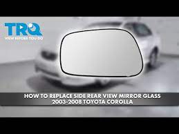 How To Replace Side View Mirror Glass