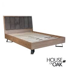 parquet oak 6ft super king size bed