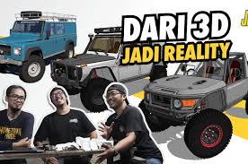 Gambar mobil jeep posted by. Dengan 3d Sketch Modifikasi Mobil Off Road Bakal Lebih Matang Gridoto Com