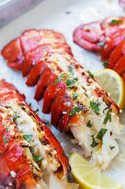 Lobster and steak are both considered delicacies, making a perfect mean for any occasion. Garlic Butter Lobster Tails Broiled In 8 Minutes Rasa Malaysia