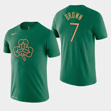 Between leaks and official releases, we've gotten a glimpse of every nba franchise's alternate jerseys. Men S Celtics Jaylen Brown City Kelly Green 2019 20 Logo T Shirt
