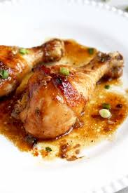 This oven baked chicken pairs well with rice and any vegetables you love. Chicken Drumsticks Recipe Honey Soy Lemon Blossoms