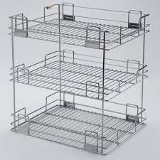 This rack could be either hanged or placed on floor for organizing kitchenware. Modular Kitchen Accessories Modular Kitchen Basket Kitchen Accessories Manufacturers In India