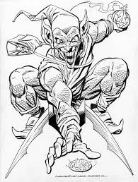 Color in this picture of a goblin and others with our library of online coloring pages. John Byrne Draws Green Goblin Commission By John Byrne 2008