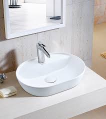 ceramic table mounted wash basin