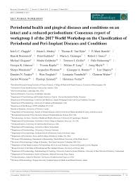 Pdf A New Classification Scheme For Periodontal And Peri