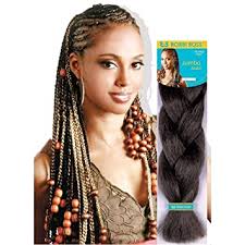 With hundreds of jumbo box braid hairstyles out there it's easy to find a style for you and it's such a beautiful way to wear your hair. Amazon Com Bobbi Boss 100 Kanekalon Jumbo Braid 1b Beauty
