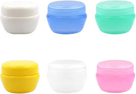 travel containers portable cream jars