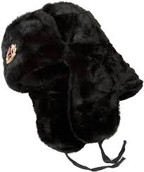 2 689 sales2 689 sales | 5 out of 5 stars. Hat Russian Soviet Army Black Kgb Fur Military Cossack Ushanka Size L At Amazon Men S Clothing Store Chinese Military Hat