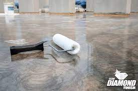 how to paint a concrete floor and seal