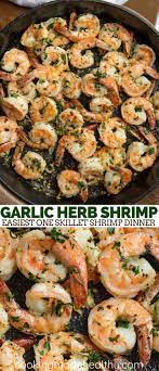 garlic herb shrimp cooking made healthy
