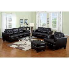 acme diamond bonded leather living room