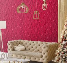 Q4.think you can correctly rearrange this picture? Christmas Tree Line Living Room Wallpaper Tenstickers