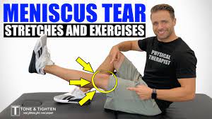 exercises for meniscus tear knee pain