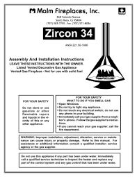 zircon 34 malm fireplaces manualzz