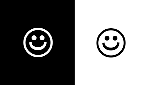 black and white emoji copy and paste