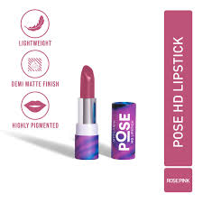pose hd lipstick rose pink c