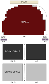 Piccadilly Theatre London Seating Chart Stage London