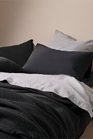 charcoal brae queen quilt cover bed