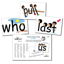 Child1st Publications Llc Snapwords List B Sight Word Pocket Chart Cards
