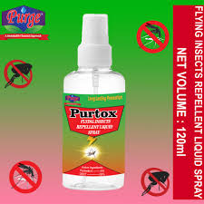 purge purtox insects repellent spray