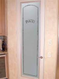 Glass Pantry Door