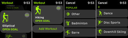 how to track workouts and activities on