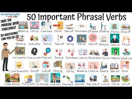 50 essential phrasal verbs test