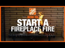 How To Start A Fireplace Fire The