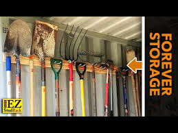 Garden Tool Storage With Painted