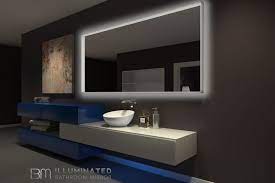 Led Mirror Bathroom Backlit Bathroom