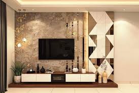 13 Simple Pop Design For Tv Wall Units