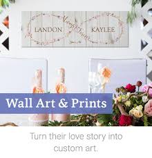wedding wall art canvas prints