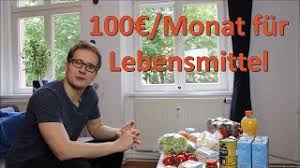 100€/Monat für Lebensmittel - Kosten reduzieren durch bewussten Konsum -  YouTube