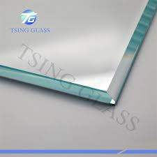 beveled glass tempered glass flat