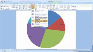 Excel Charts And Graphs Formatting A Pie Chart