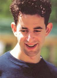 Portrait of composer Jonathan Larson (1960-1996). On Monday, May 9th at noon in the Whittall Pavilion, I will be discussing the Larson Collection and ... - Larsonpic1-blue-copy