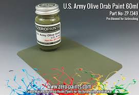1349 U S Army Olive Drab