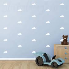 Cloud Pattern Wall Stickers 28 Clouds