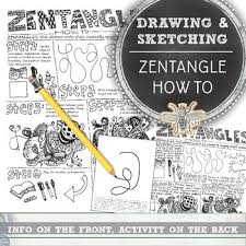 Tan depth lesson — eni oken. Elementary Art Middle School Or High School Mini Art Lesson Zentangle How To