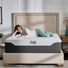 sealy 14 hybrid mattress in a box with cool clean cover twin xl